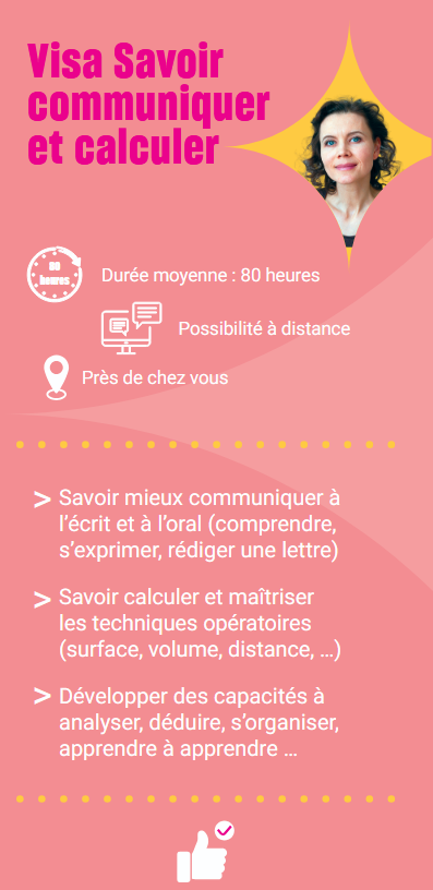 Visa Savoir Communiquer et Calculer